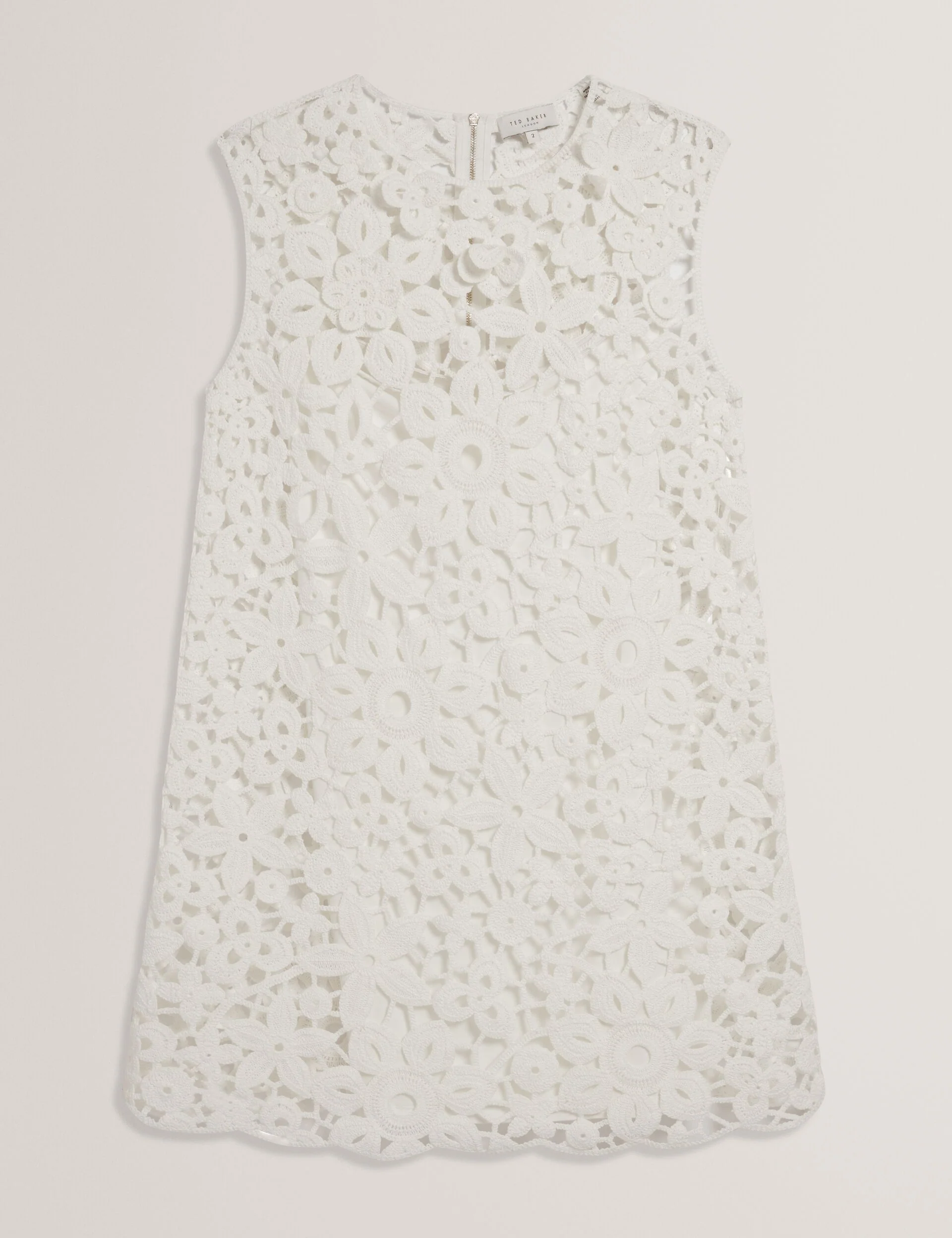 TED BAKER MIIKKA CROCHET MINI DRESS