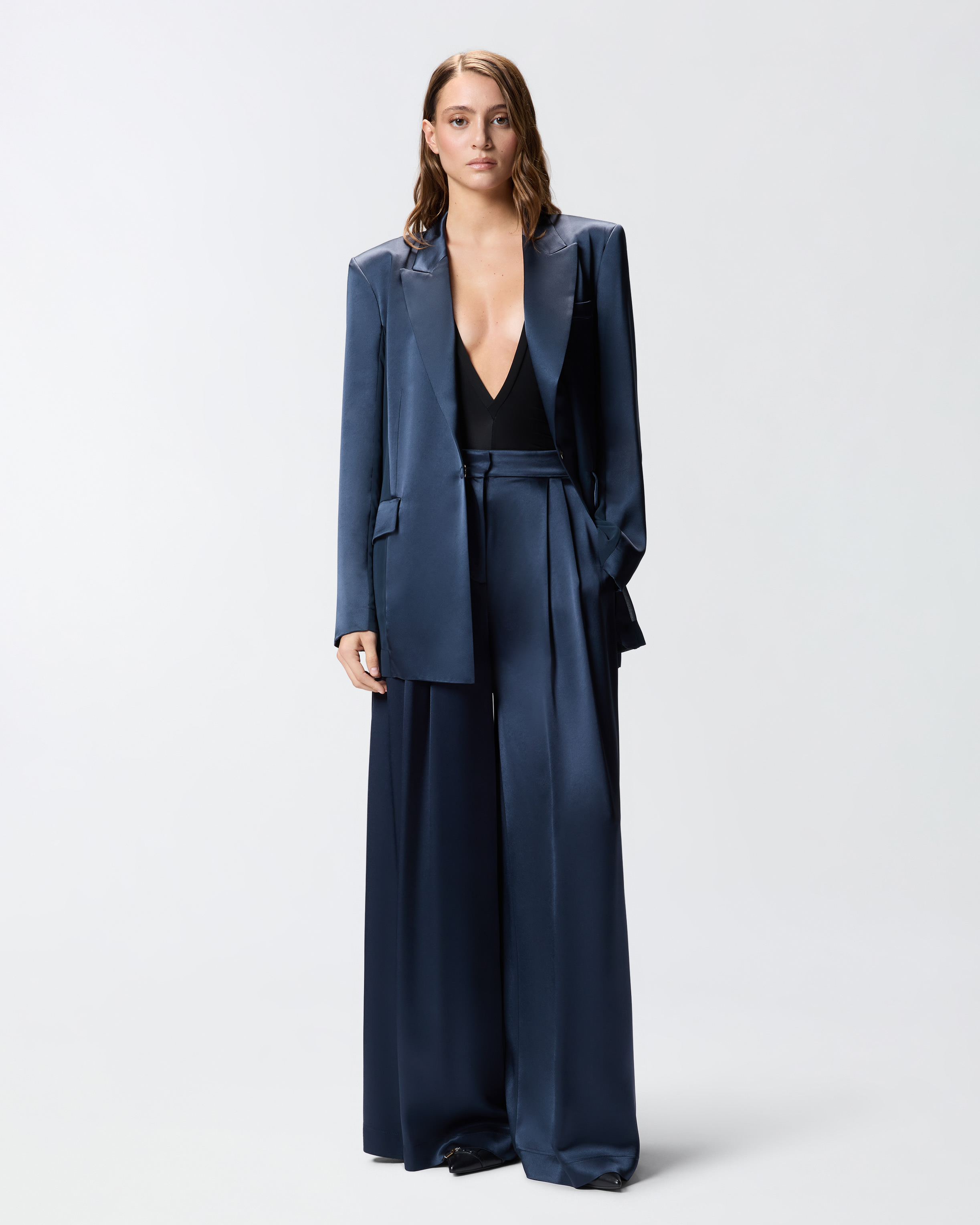 PINKO TETRIX SATIN PANTALONE