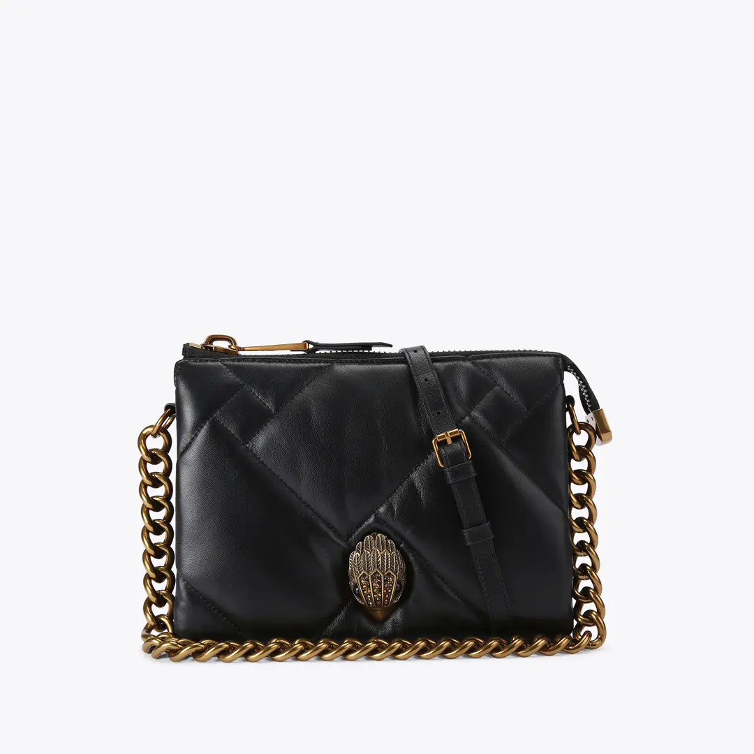 KURT GEIGER KENSINGTON PUFF 3 POUCH LEATHER