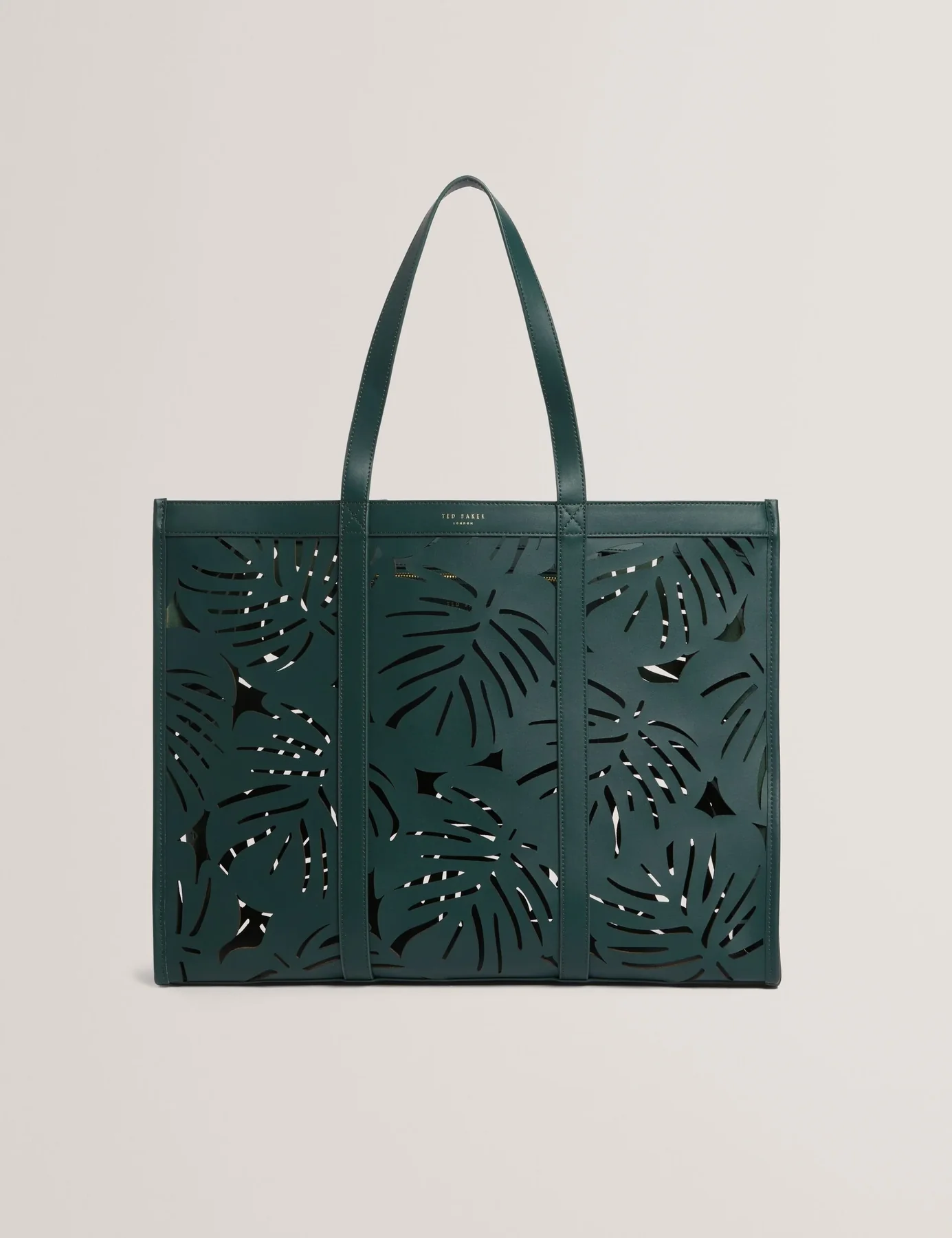 TED BAKER LEIIAN LEAF LAZER CUT TOTE BAG