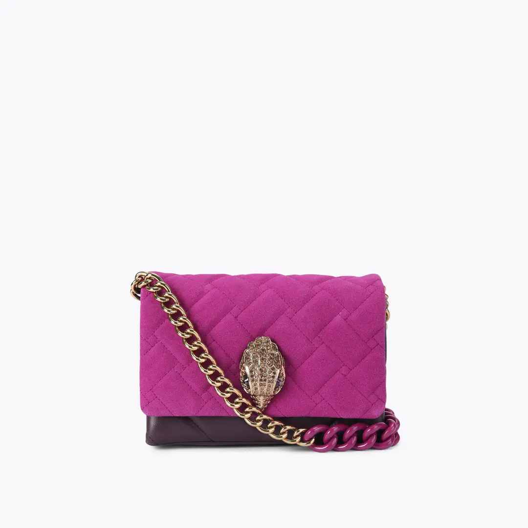 KURT GEIGER MINI KENSINGTON KURT SUEDE BAG