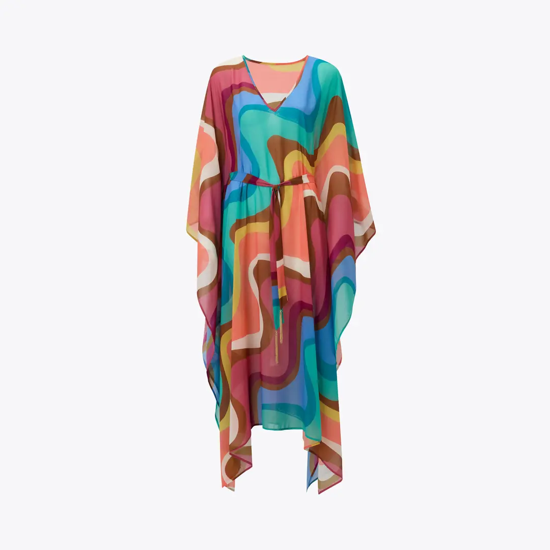 KURT GEIGER SUMMER WAVE LONG KAFTAN