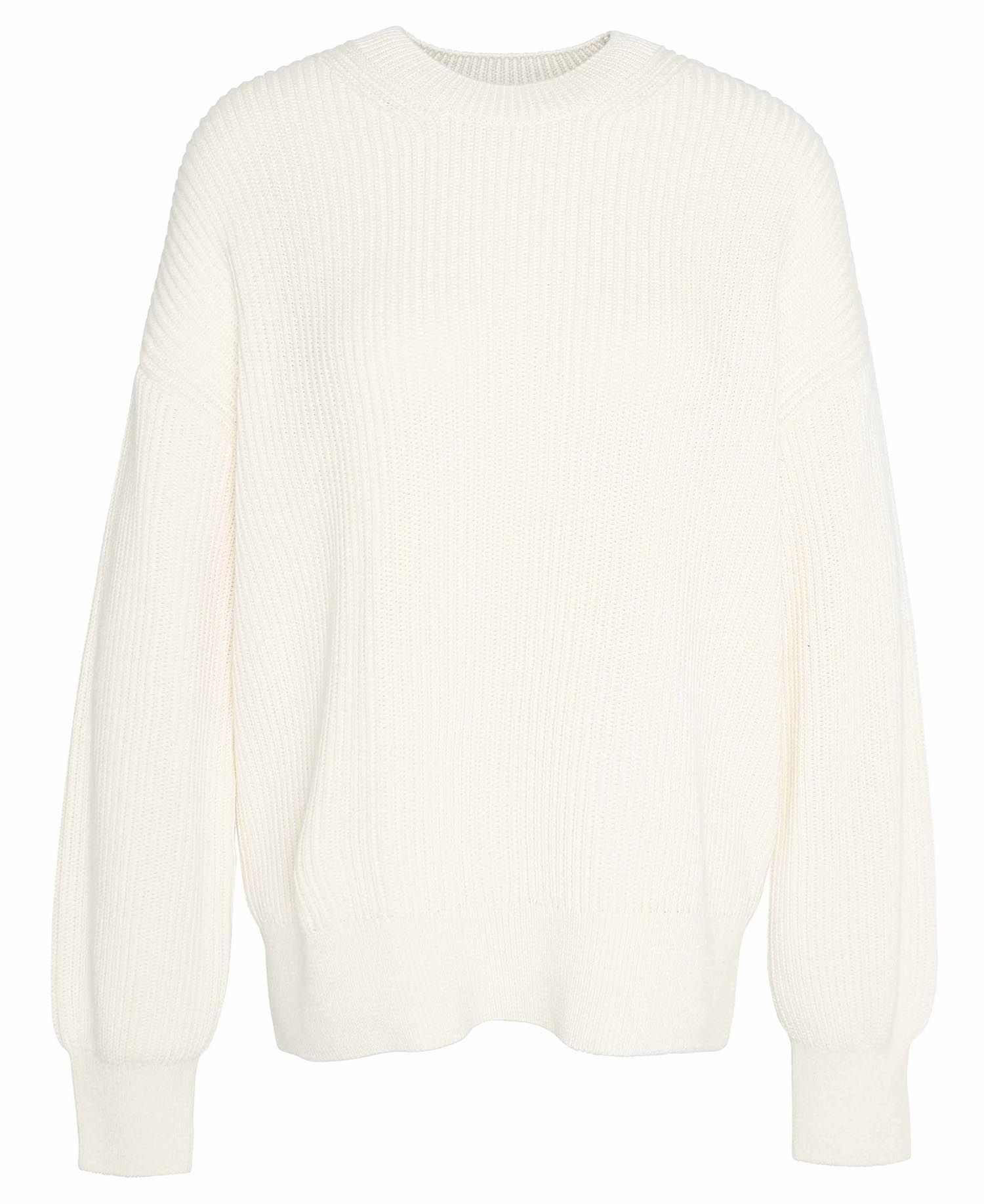  BARBOUR RIB STITCH CREW NECK JUMPER 