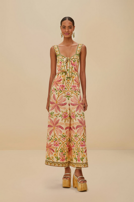 FARM RIO PALM DREAM JUMPSUIT
