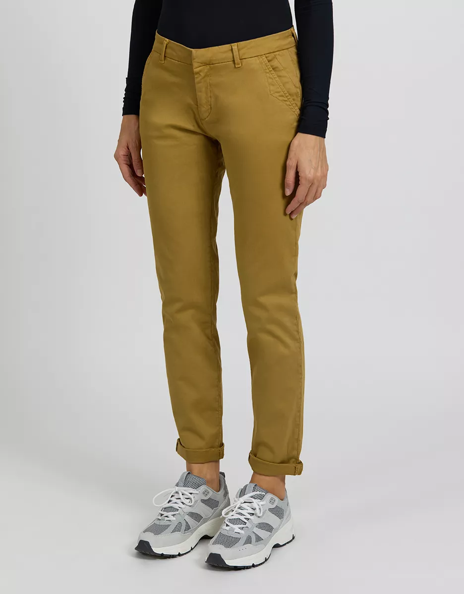 REIKO MUSTARD SANDY PANTS