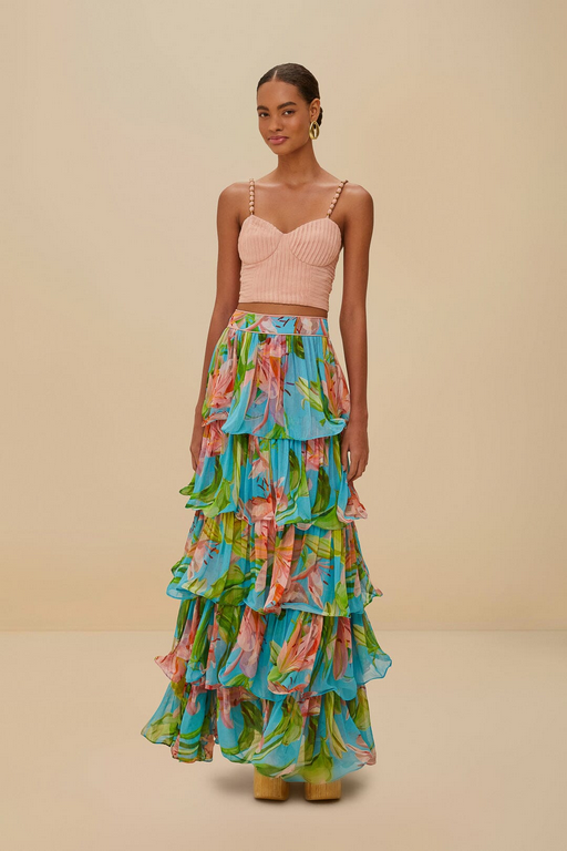 FARM RIO LILY MAXI SKIRT