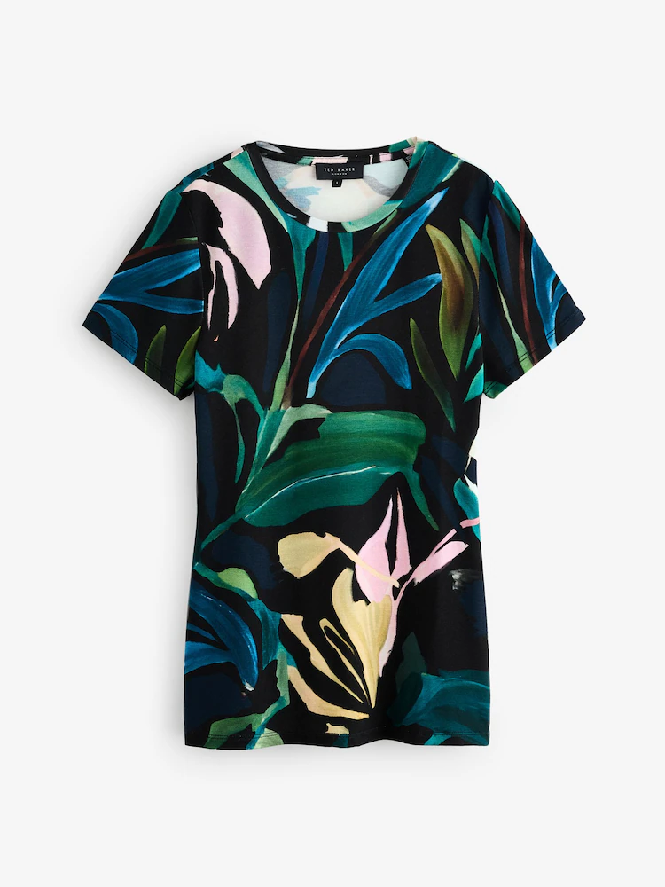 TED BAKER HAIILEY PRINTED SHORT SLEEVE TEE